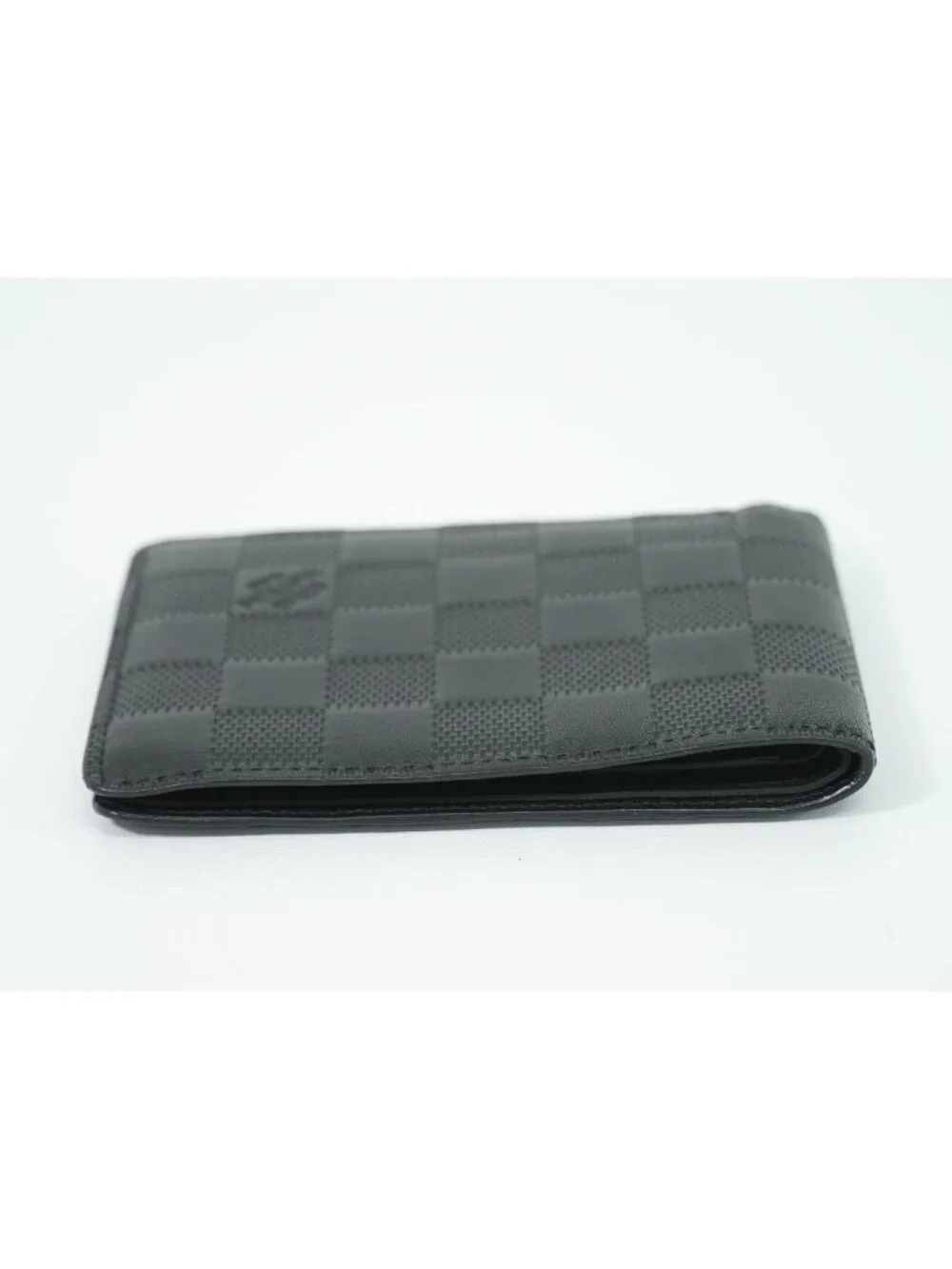 Louis Vuitton LV Portefeuille Multiple Damier Infini Folded Wallet Onyx